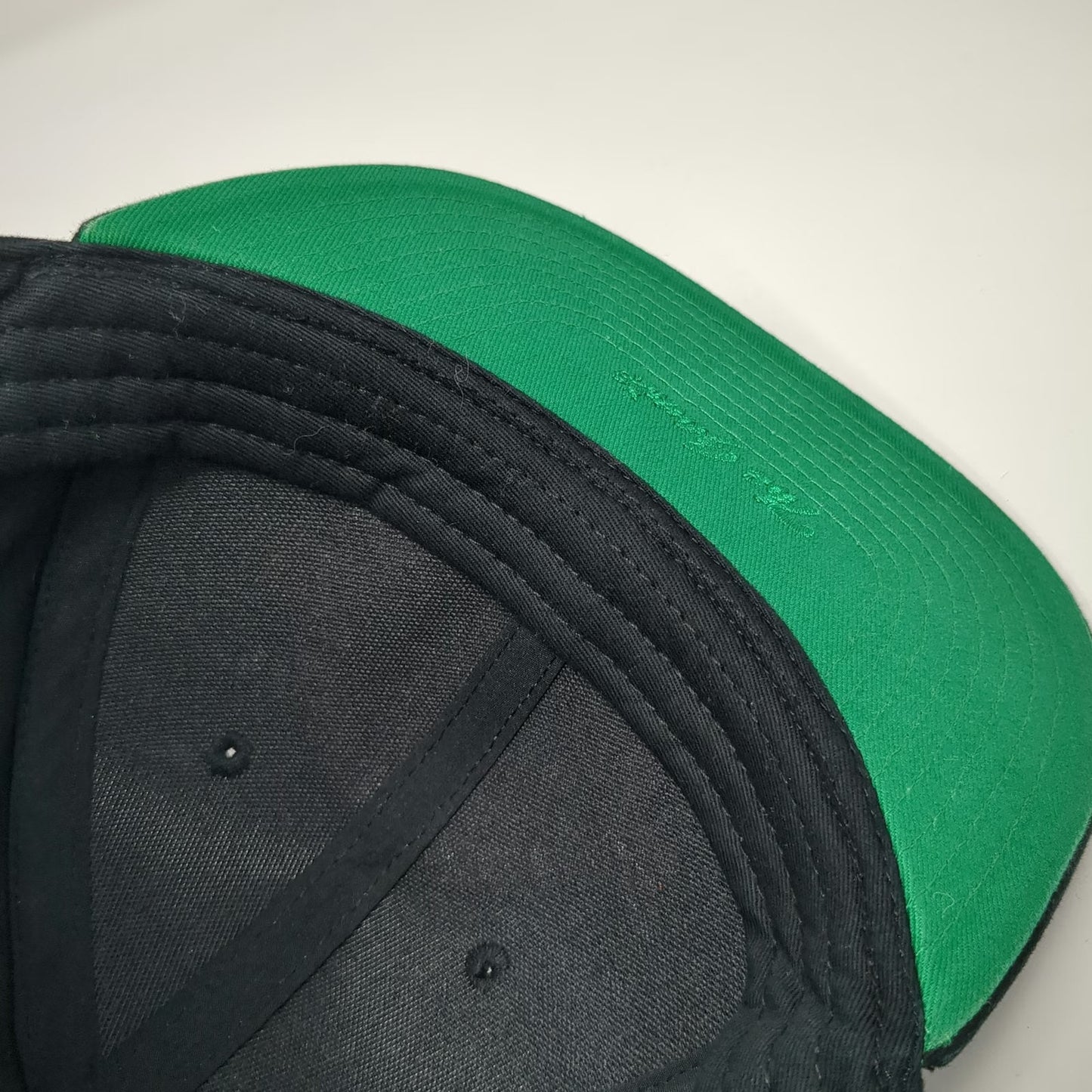 The Game Snapback Black One Size New York City Slam Since 94 Green Underbill Hat
