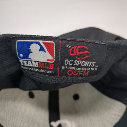 OC Sports Chicago White Sox MLB Baseball Cap Black One Size OSFM Strapback Hat
