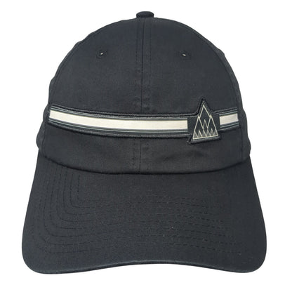 Level Wear Classics Strapback Baseball Cap Black One Size Adjustable 6 Panel