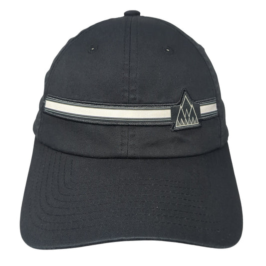 Level Wear Classics Strapback Baseball Cap Black One Size Adjustable 6 Panel