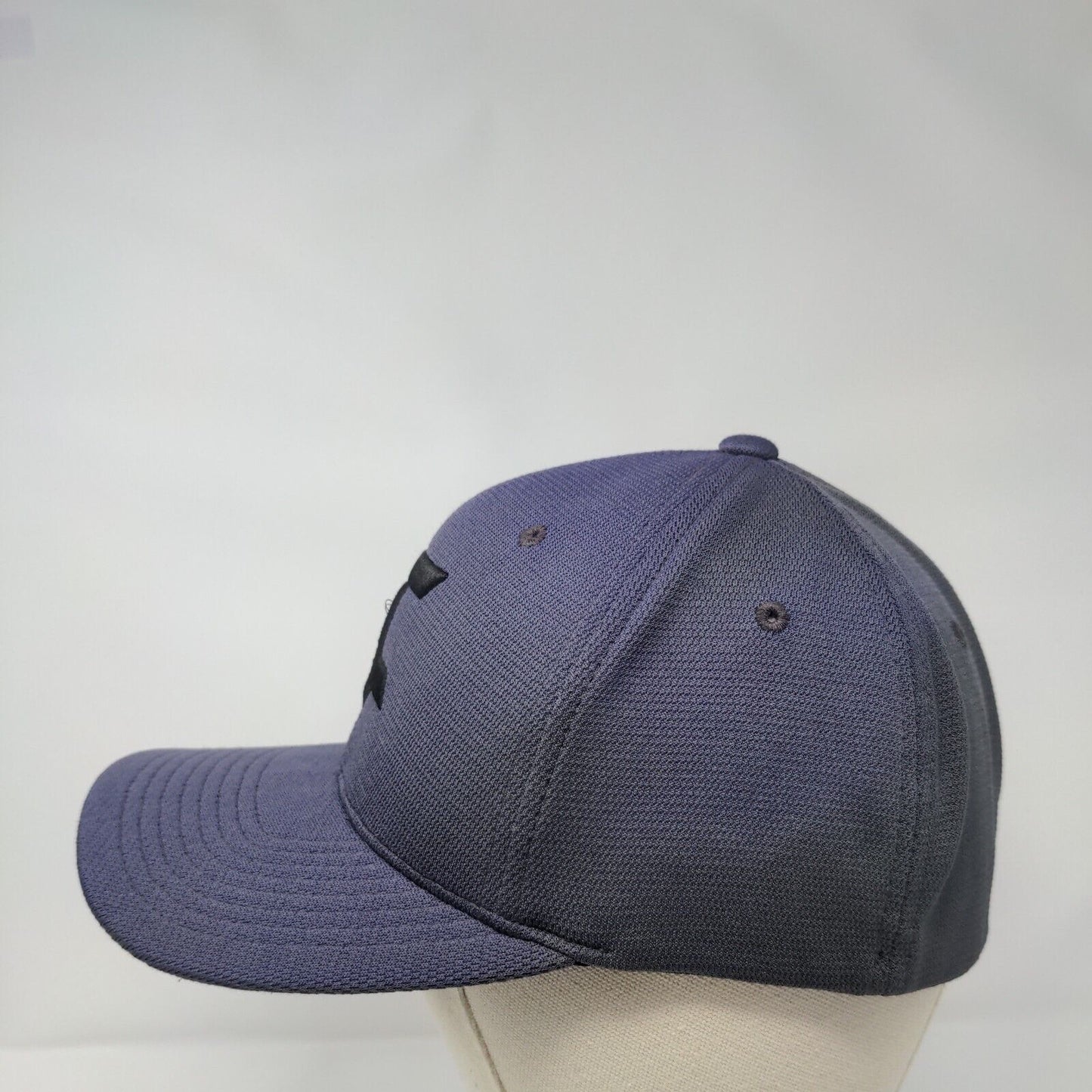 Tuf Cooper Panhandle Fitted Hat Gray S/M Flexfit Embroidered 6 Panel Yupoong