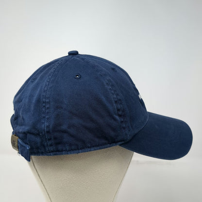 The North Face Baseball Cap Blue One Size Strapback Hat Since 1968 Logo Cotton