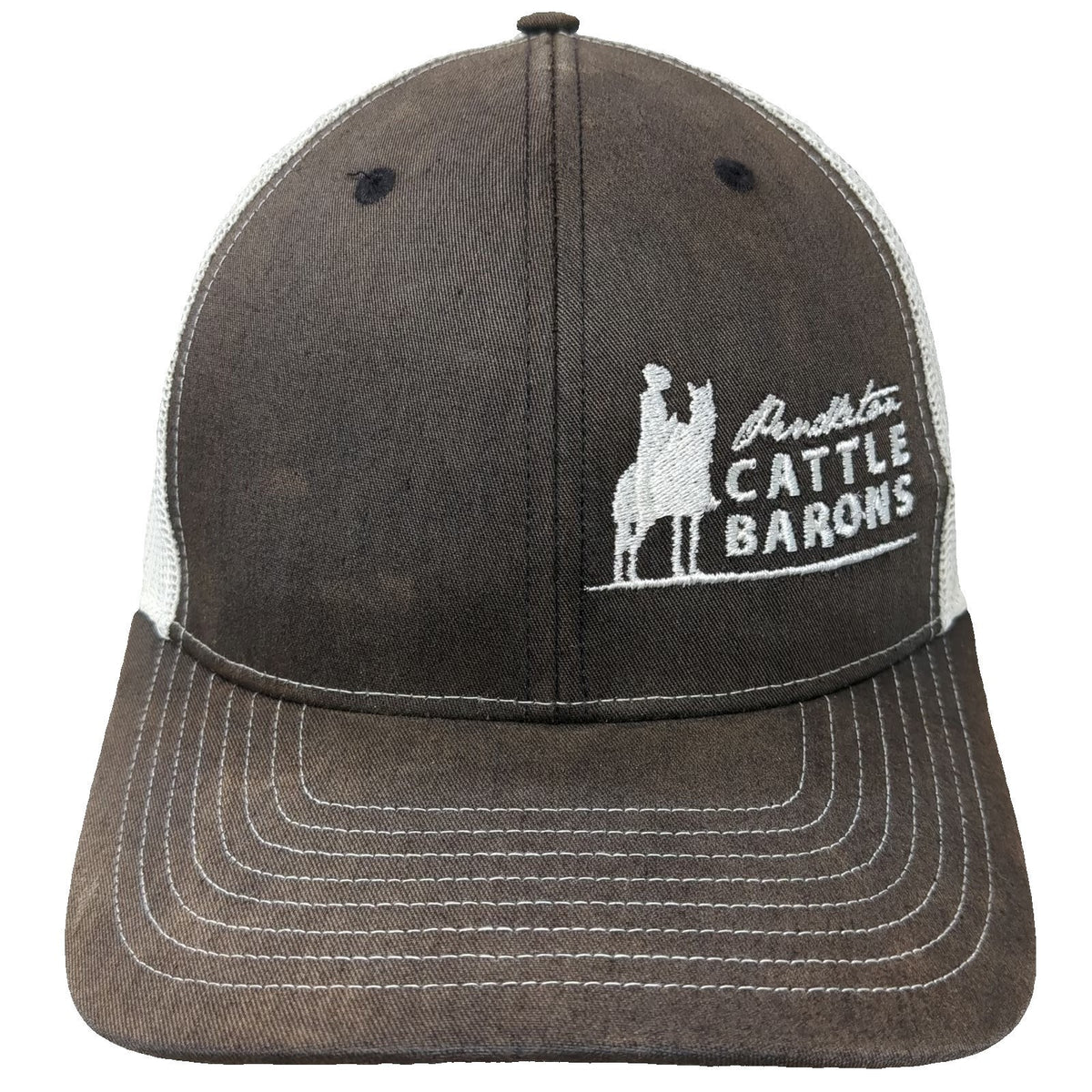 Richardson Trucker Hat Black One Size Pendleton Cattle Barons Mesh Snapback
