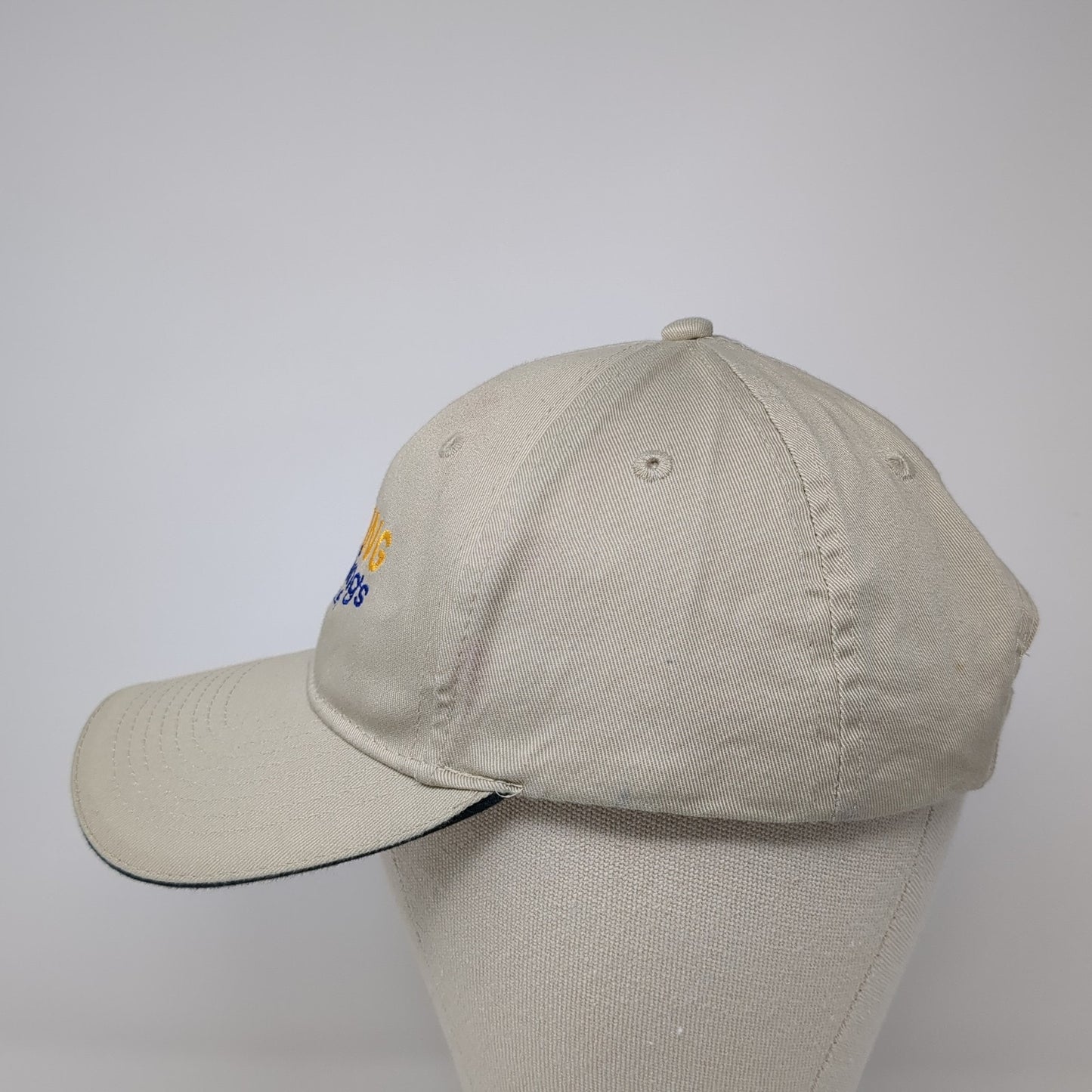 Roaring Springs Water Park Baseball Cap Beige One Size Adjustable Port & Company