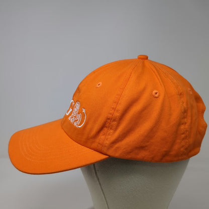 ING Lion Logo Baseball Cap Orange One Size Strapback Cotton Adjustable Hat