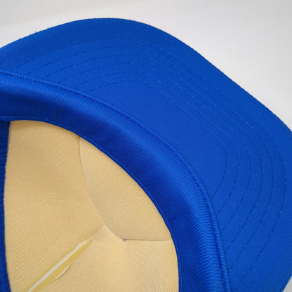 Civic Caps Trucker Hat Blue One Size Guerdon Industries Inc Mesh Back Snapback