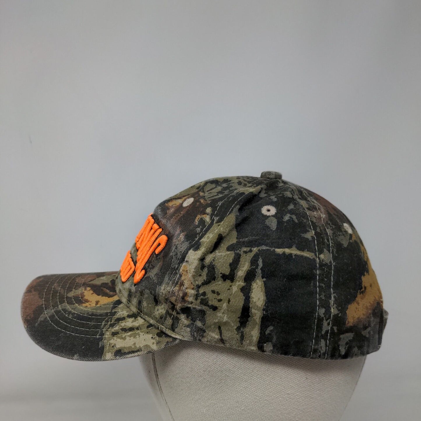 Mackinac Island Child Strapback Hat Camouflage One Size Embroidered JHats