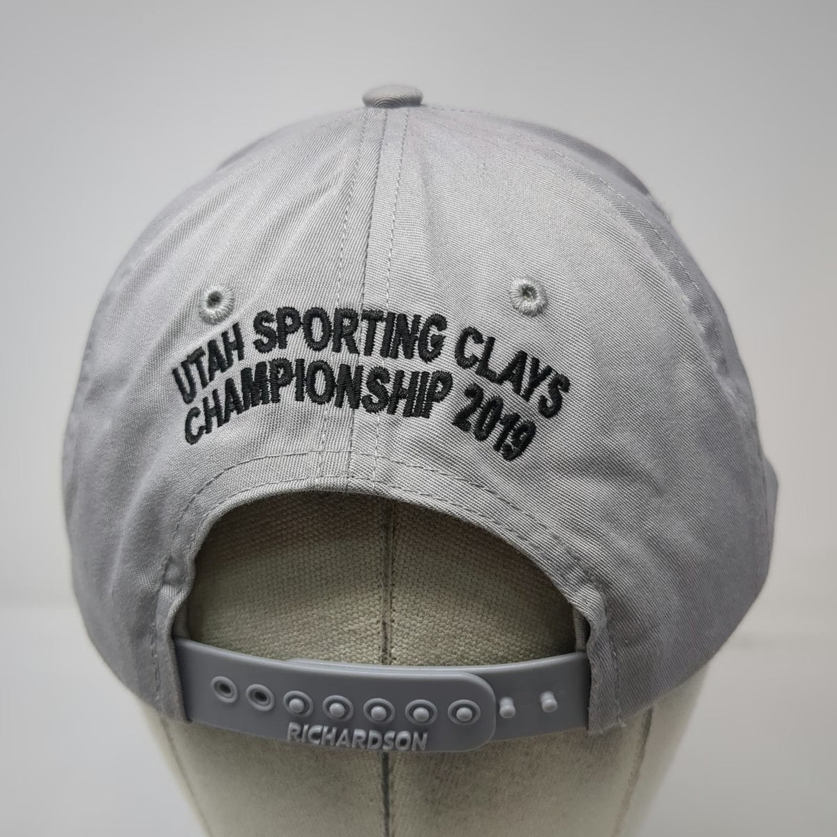 Richardson Snapback Gray L 2019 Utah Sporting Clays Championship Wasatch Hat
