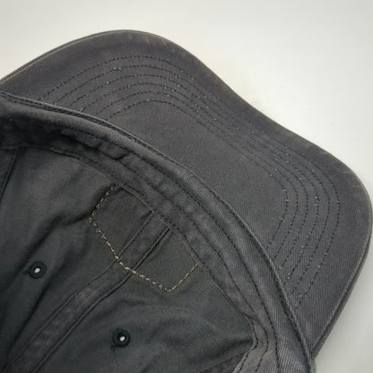 Richardson Baseball Cap Gray One Size Eastwind Leather Patch Strapback Hat