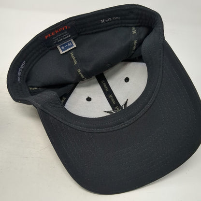 Hurley Baseball Cap Black M Flexfit X20-DRI Embroidered Performance Logo Hat