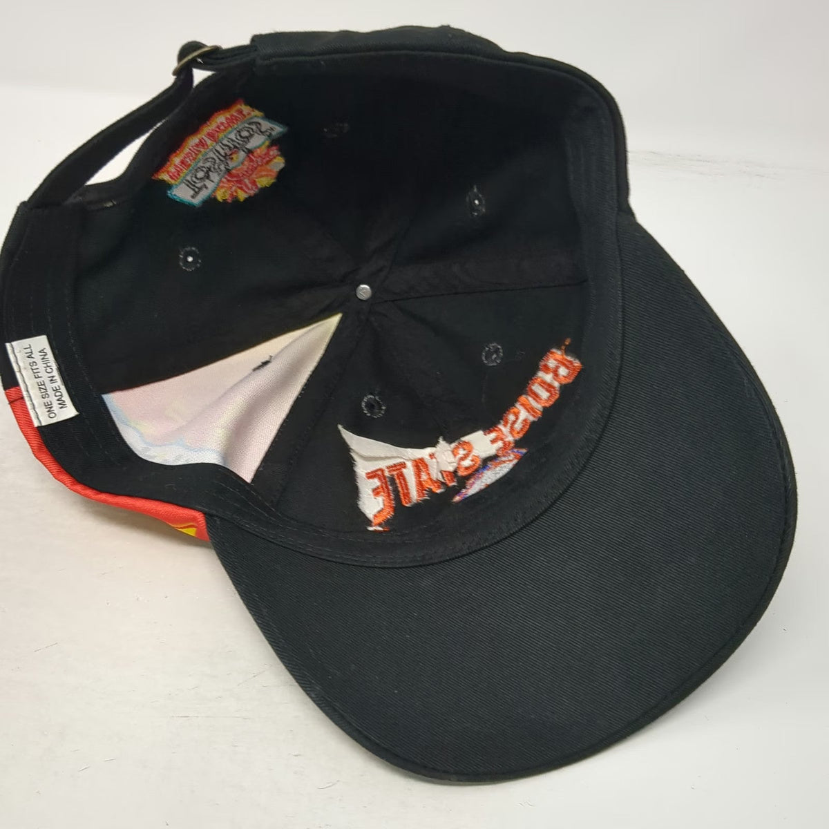 Boise State Broncos NCAA Black Hat One Size Tostitos Fiesta Bowl Embroidered