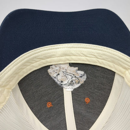 Richardson Trucker Hat Orange White Blue L The Peregrine Fund Falcon Snapback