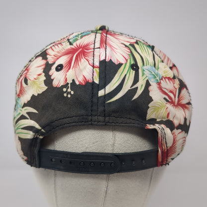 Kern River Brewing Company Snapback Hat Multicolor OS Adjustable Floral Otto