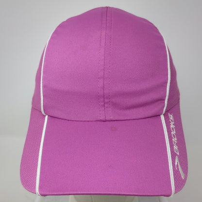 Brooks Pink Baseball Cap One Size Running Hat Mesh Side Panels Performance Fit