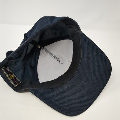 USS Oriskany CV-34 Snapback Hat Blue One Size Solid Embroidered Patch