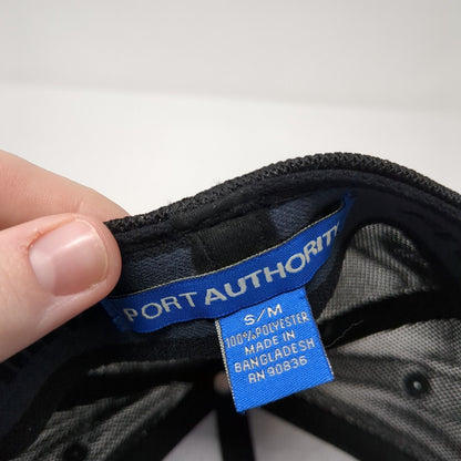 Idaho Tents & Events Fitted Trucker Hat Black S/M Fitmax 70 Mesh Back