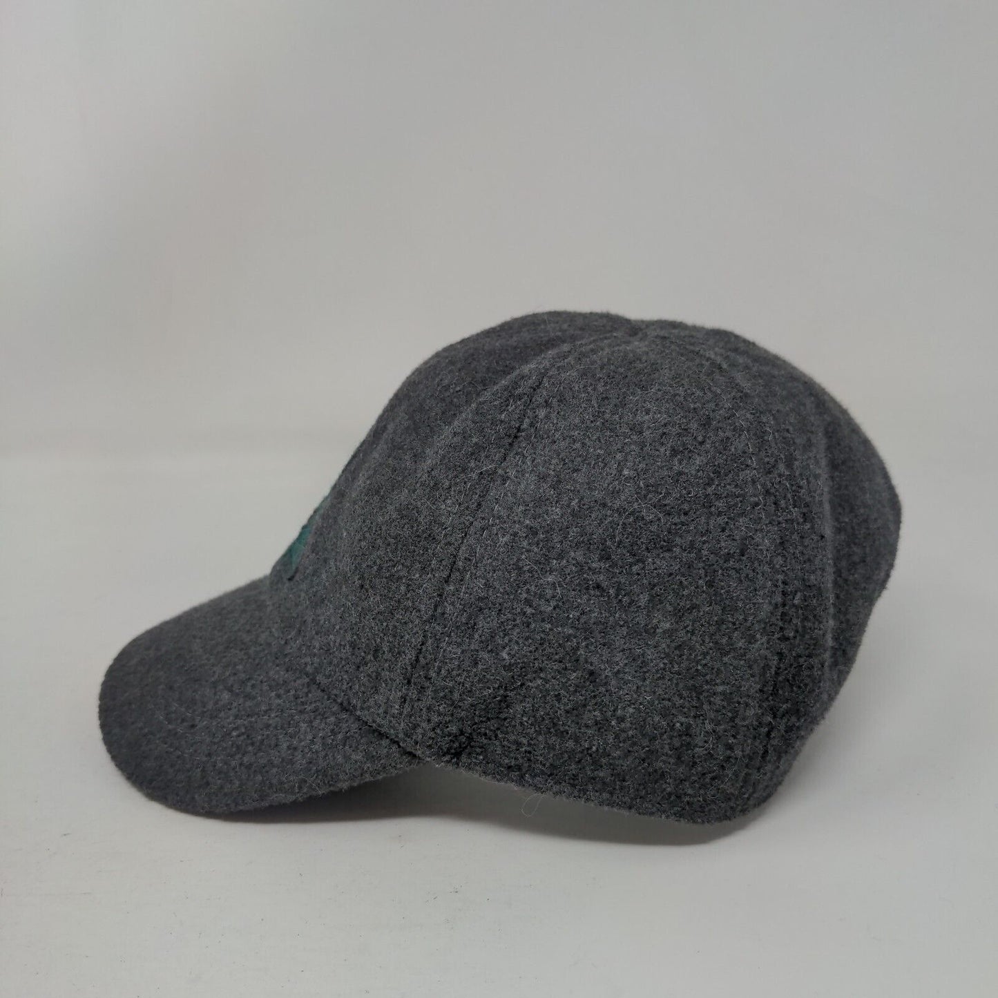 R Initial Toddler Fitted Hat Gray Size 2T-5T Stretch Patch Lightweight 6 Panel