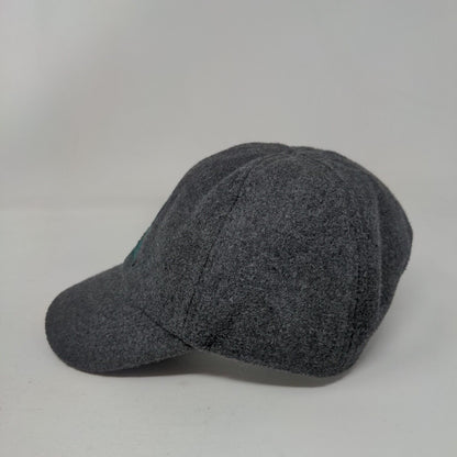R Initial Toddler Fitted Hat Gray Size 2T-5T Stretch Patch Lightweight 6 Panel