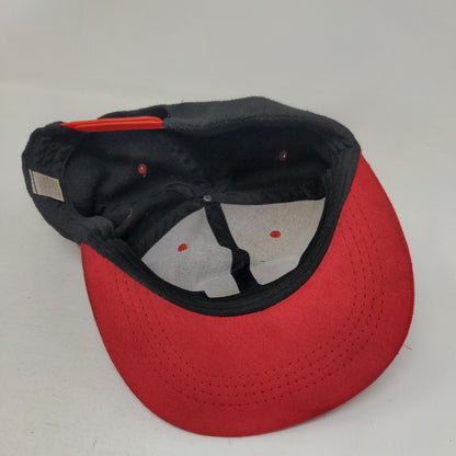 New York Giants Snapback Hat Black Red OSFA Embroidered Logo NFL Adjustable