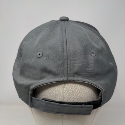 Pickup Strapback Hat Gray One Size Adjustable Embroidered 6 Panel