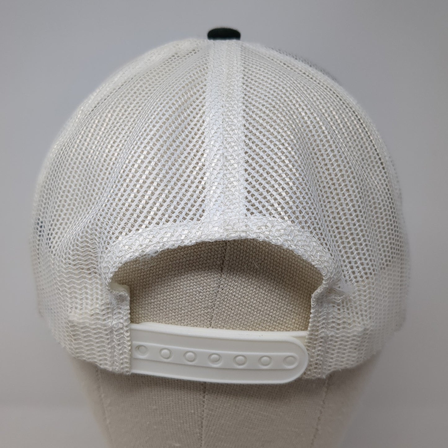 Boise River R&T Snapback Trucker Hat Black One Size Mesh Back Colorblock