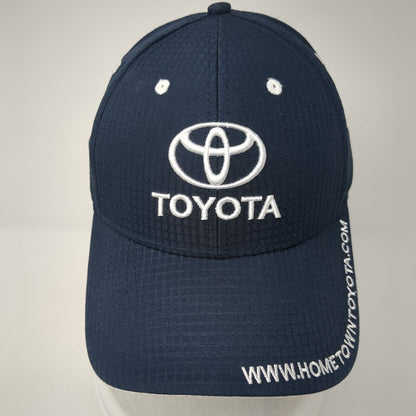 Toyota Hometown Strapback Hat Blue One Size Adjustable Embroidered Atlanta Cap