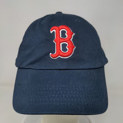 Unbranded Men's Slideback Hat Blue Embroidered Boston Red Sox FW Webb Logo