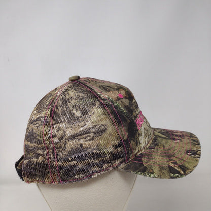 Hell I'm Just Me Strapback Hat Camouflage OSFM Adjustable Embroidered Signatures