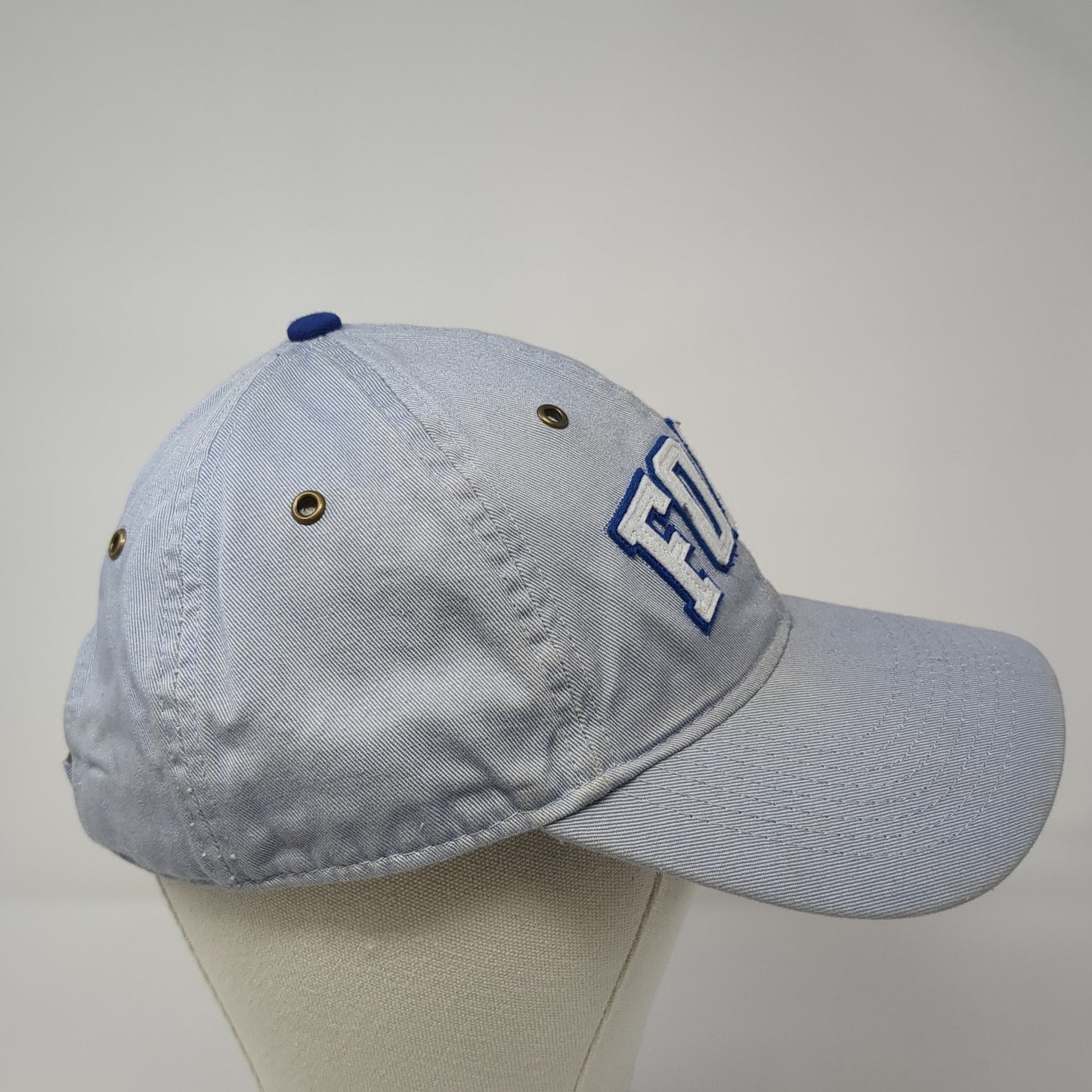Ford Spell Out Slideback Hat Blue One Size Adjustable Solid Vent Holes