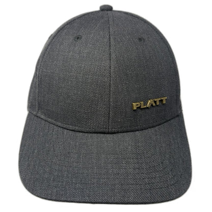 Platt Electrical Supply Gray Baseball Cap One Size Adjustable Metal Logo Hat