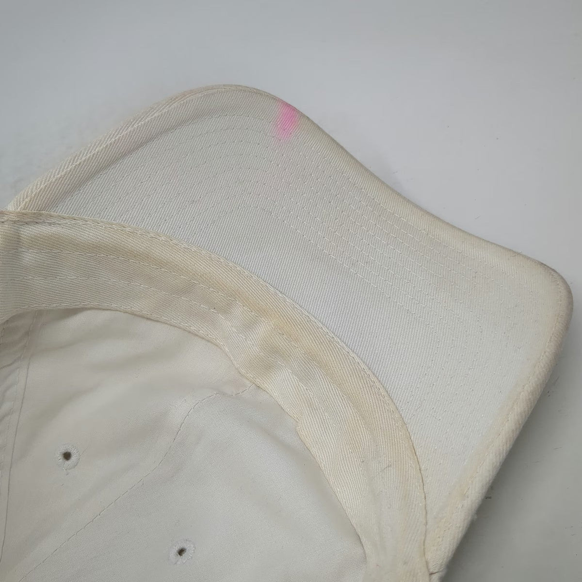Nike Baseball Cap White One Size Heritage86 Slideback Swoosh Logo Cotton Hat