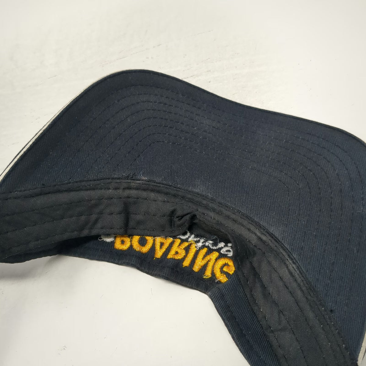 Imagen Visor Black One Size Roaring Springs Water Park Hat Adjustable Cotton