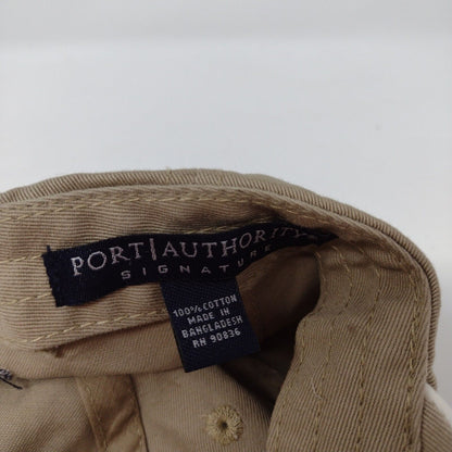 The Transpo Group Strapback Hat Tan One Size Adjustable Port Authority Signature