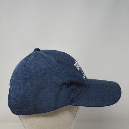 Boss Lady Snapback Hat Blue OSFM Adjustable Embroidered Vented Holes 6 Panel