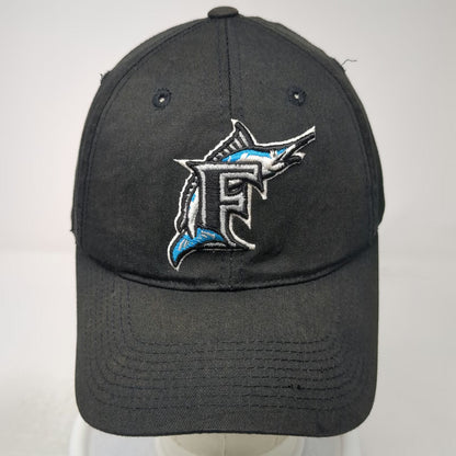 Florida Marlins MLB Outdoor Cap Snapback Black M Hat Gray Undervisor Embroidered