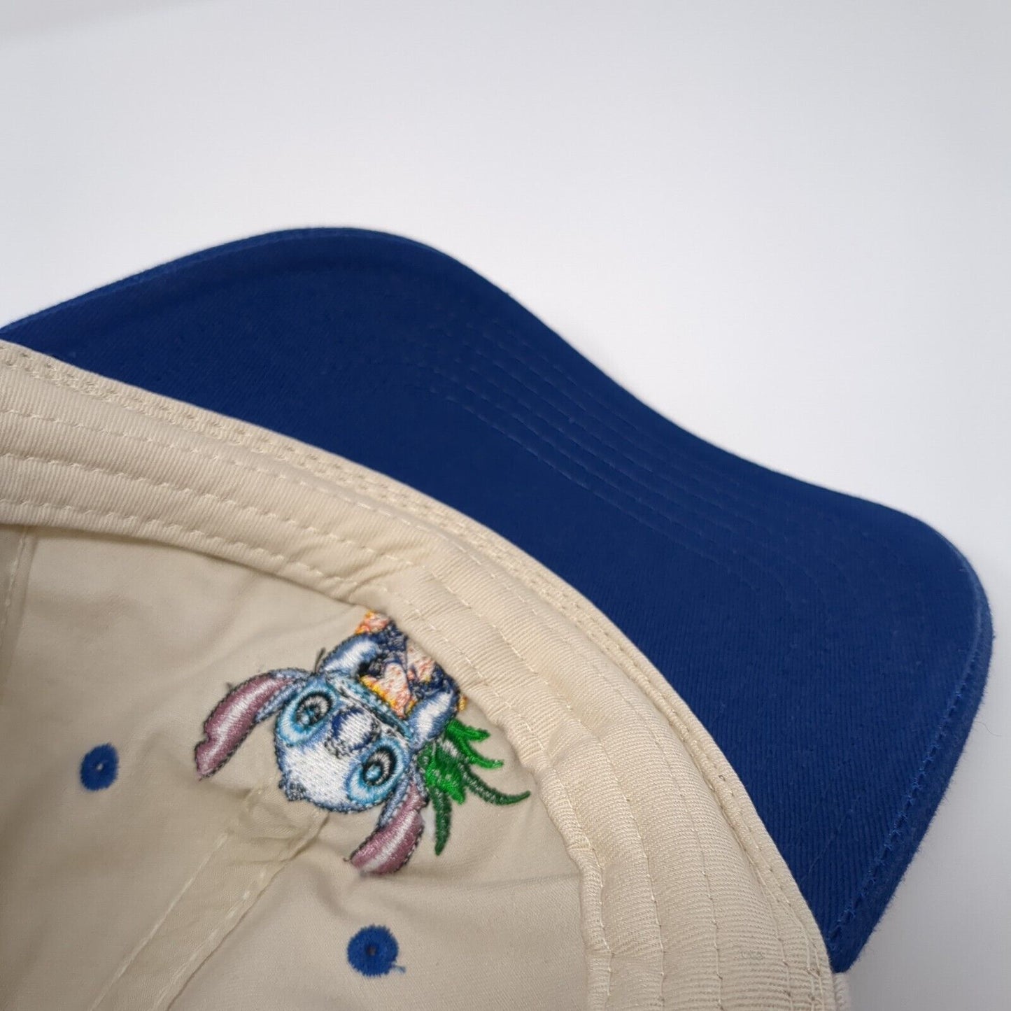 Stitch Pineapple Slideback Hat Multicolor One Size Adjustable Disney