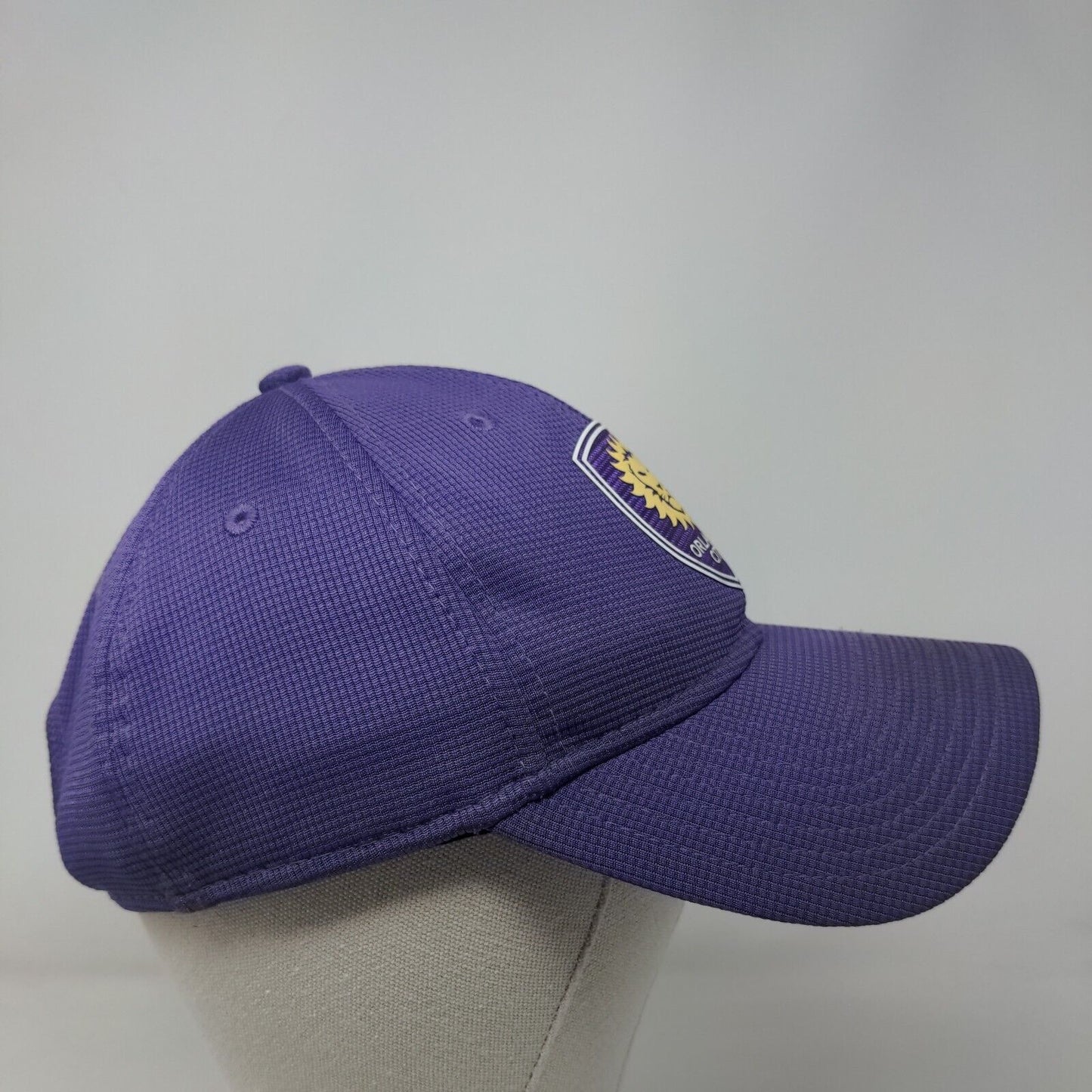 Orlando City Lion Slideback Hat Purple OSFM Adjustable MLS New Era