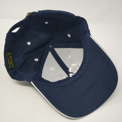 ArrMaz Slideback Hat Blue One Size Adjustable Embroidered Headliner