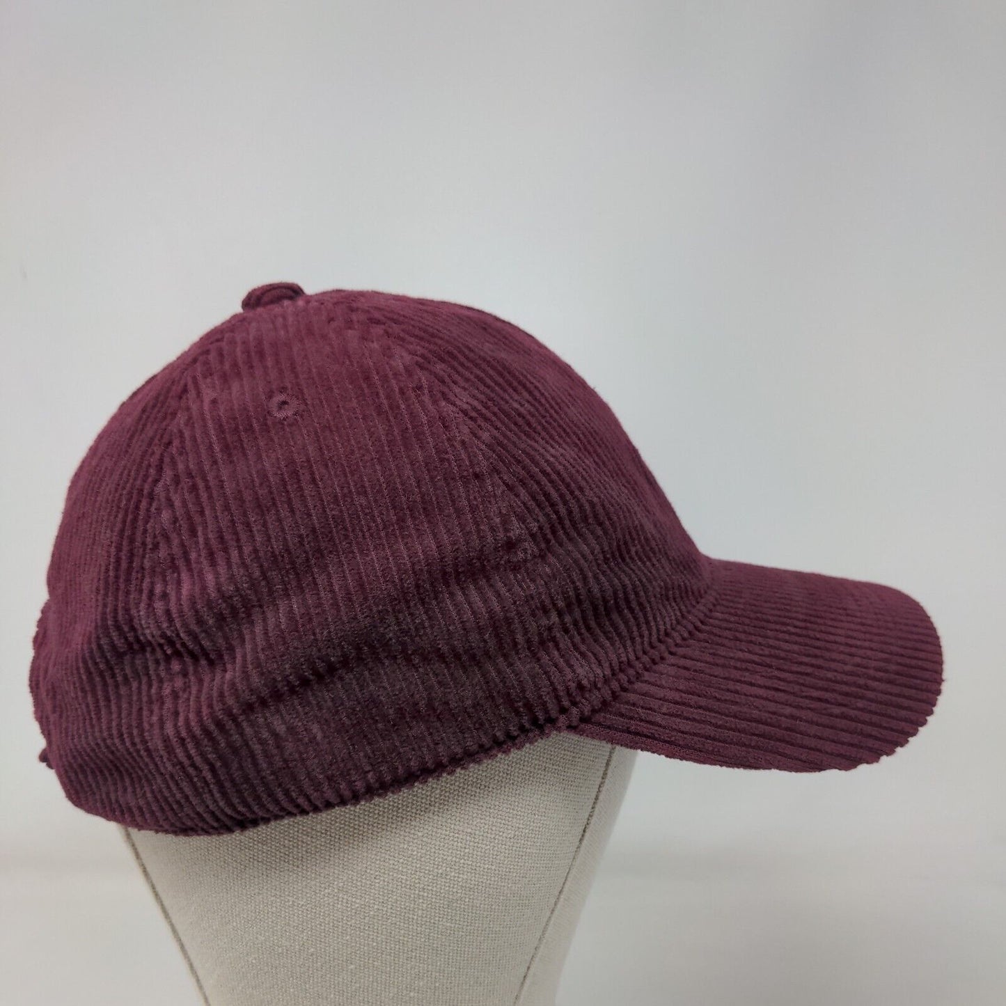 Gap Kids Corduroy Strapback Hat Red L/XL Adjustable Outdoor Blank