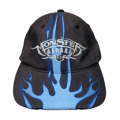 Monster Garage Tools Rule Strapback Hat Black One Size Embroidered 6 Panel