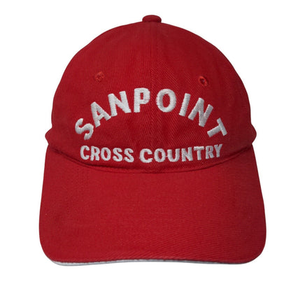 Sanpoint Cross Country Slideback Hat Red OSFA Embroidered Go Dawgs