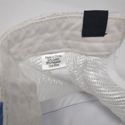 REI Co-op Snapback Trucker Hat Blue One Size Mesh Back Adjustable