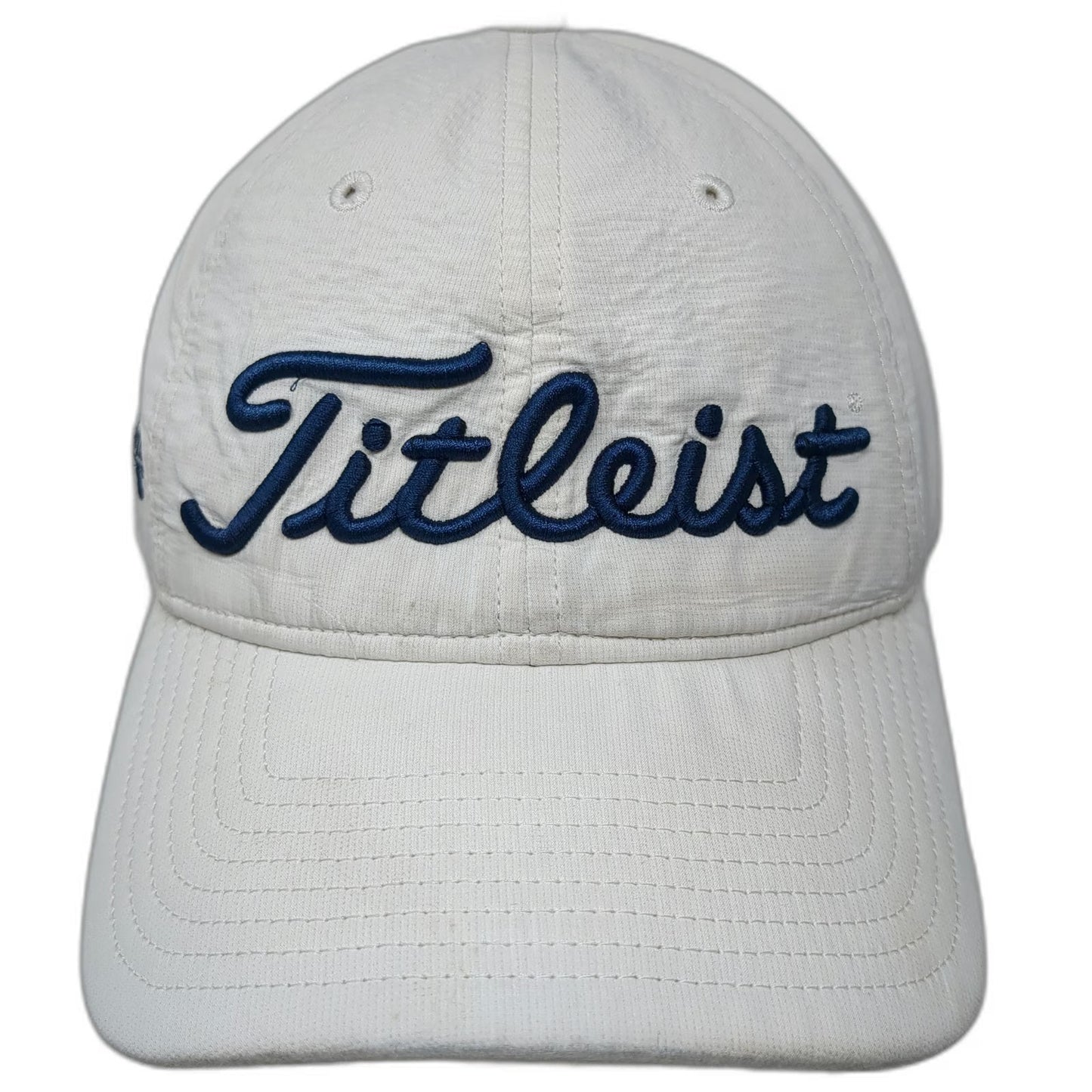 Titleist Baseball Cap White One Size Woodstone Golf Club Embroidered Logo Hat