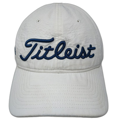 Titleist Baseball Cap White One Size Woodstone Golf Club Embroidered Logo Hat