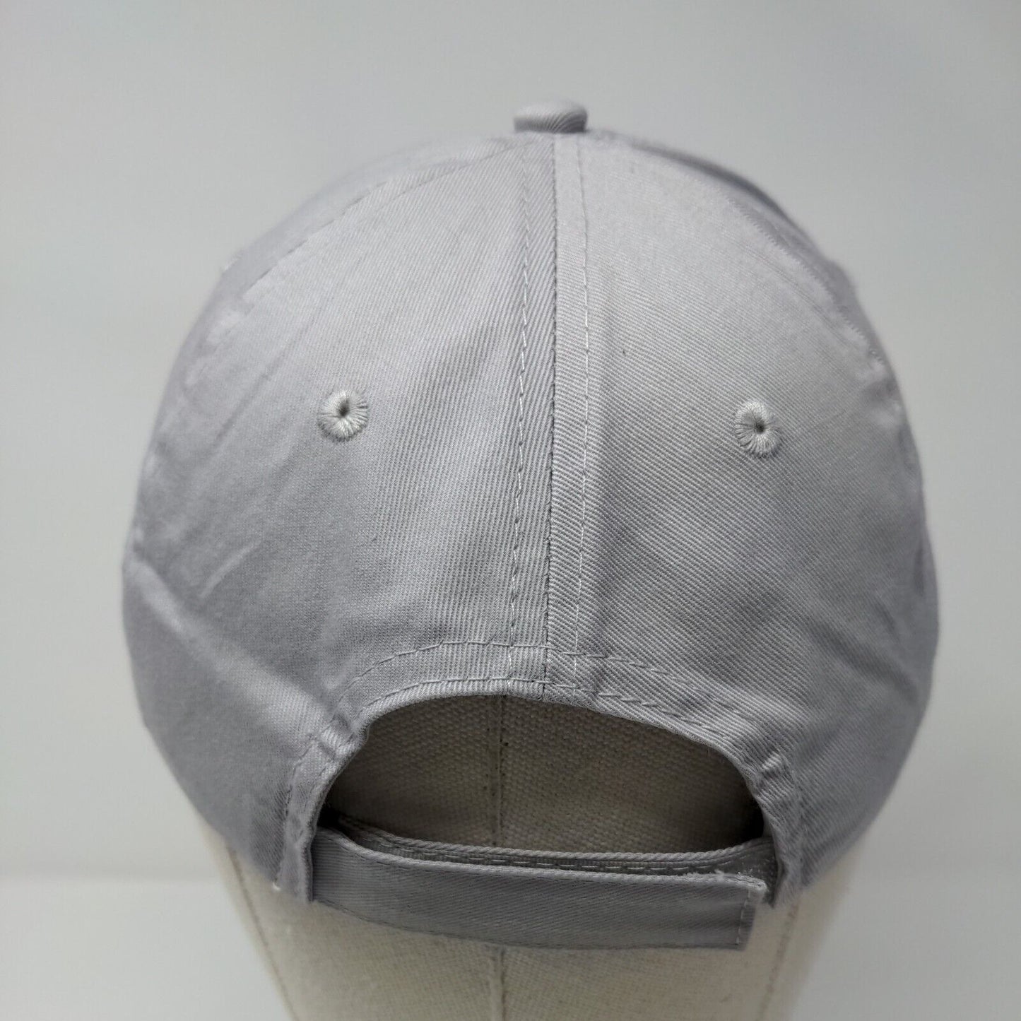 City of Boise Strapback Hat Gray One Size Adjustable Embroidered Port & Company