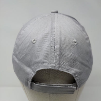 City of Boise Strapback Hat Gray One Size Adjustable Embroidered Port & Company