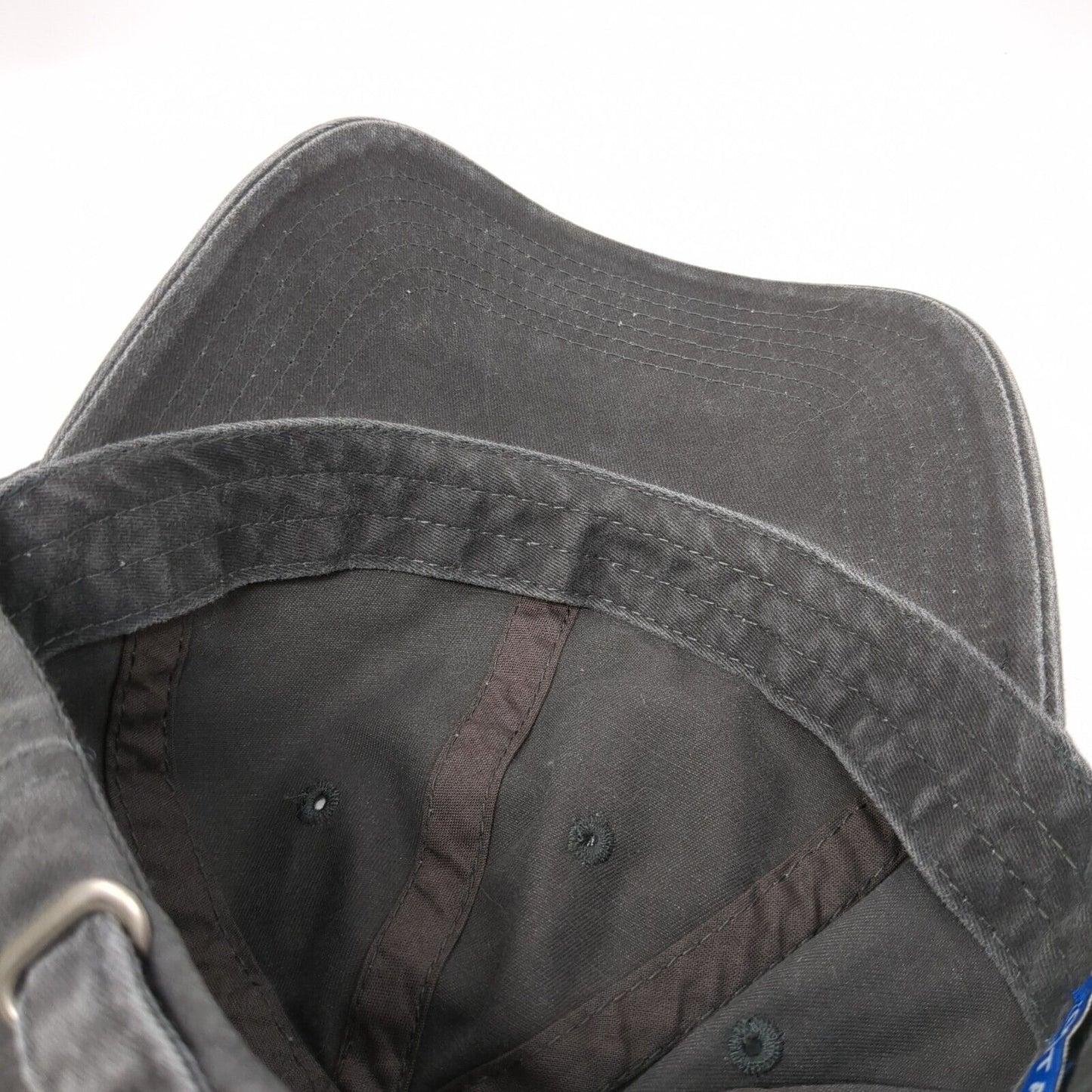 Simplot Slideback Hat Gray One Size Adjustable 6 Panel Port Authority