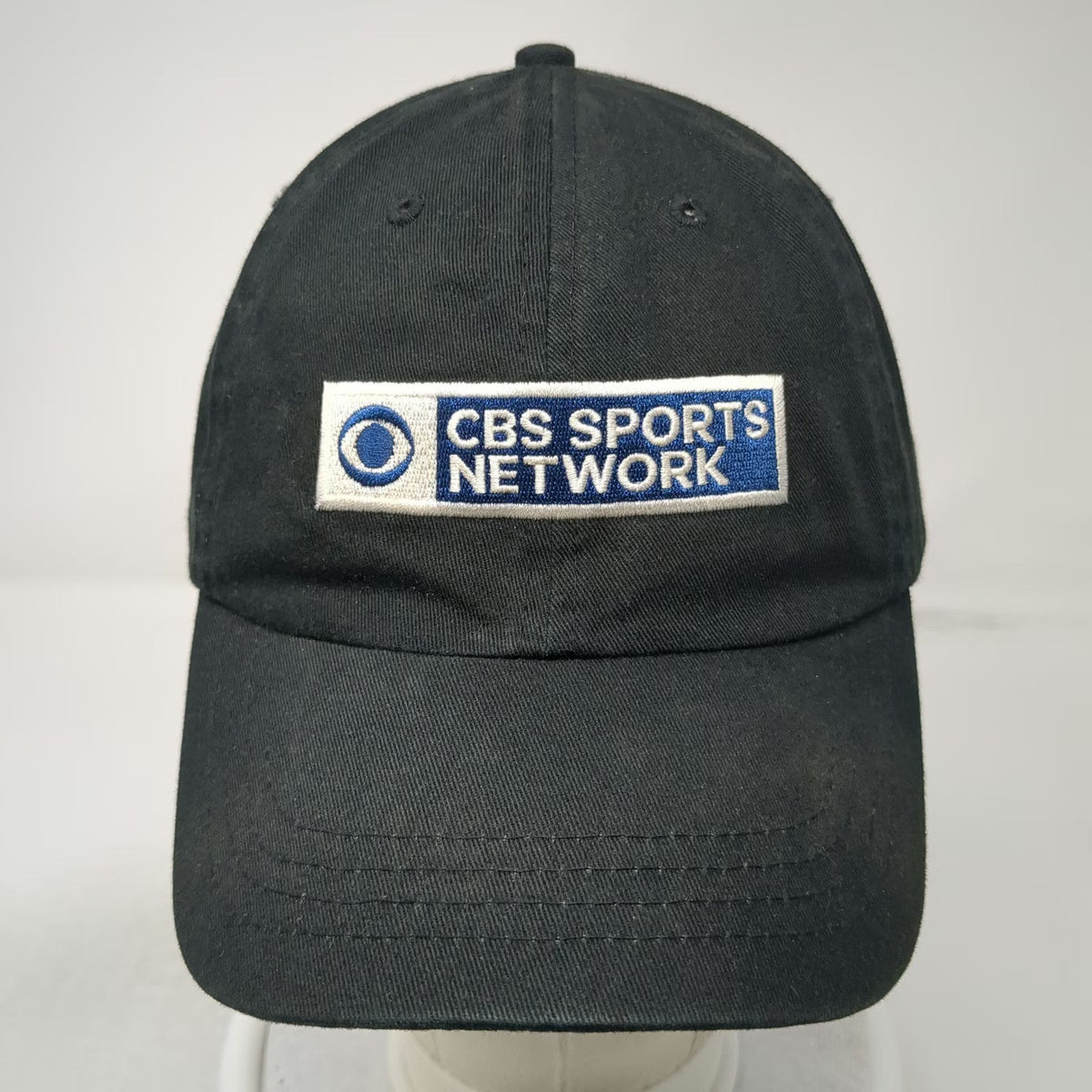 Captiv8 Baseball Cap Black One Size CBS Sports Network Strapback Hat Adjustable