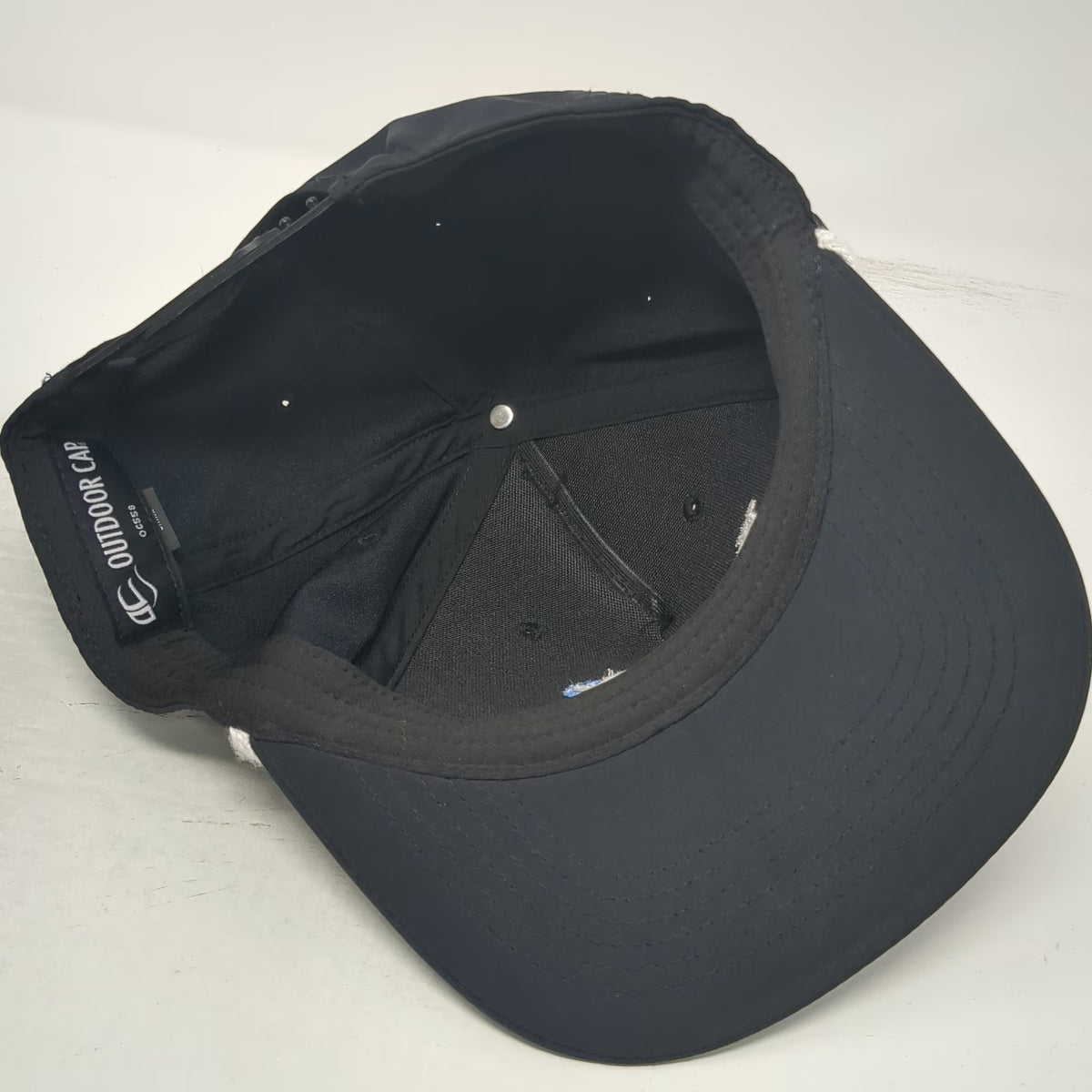 Outdoor Cap 5 Panel Black One Size Teens 2 Trades Rope Snapback Performance Hat