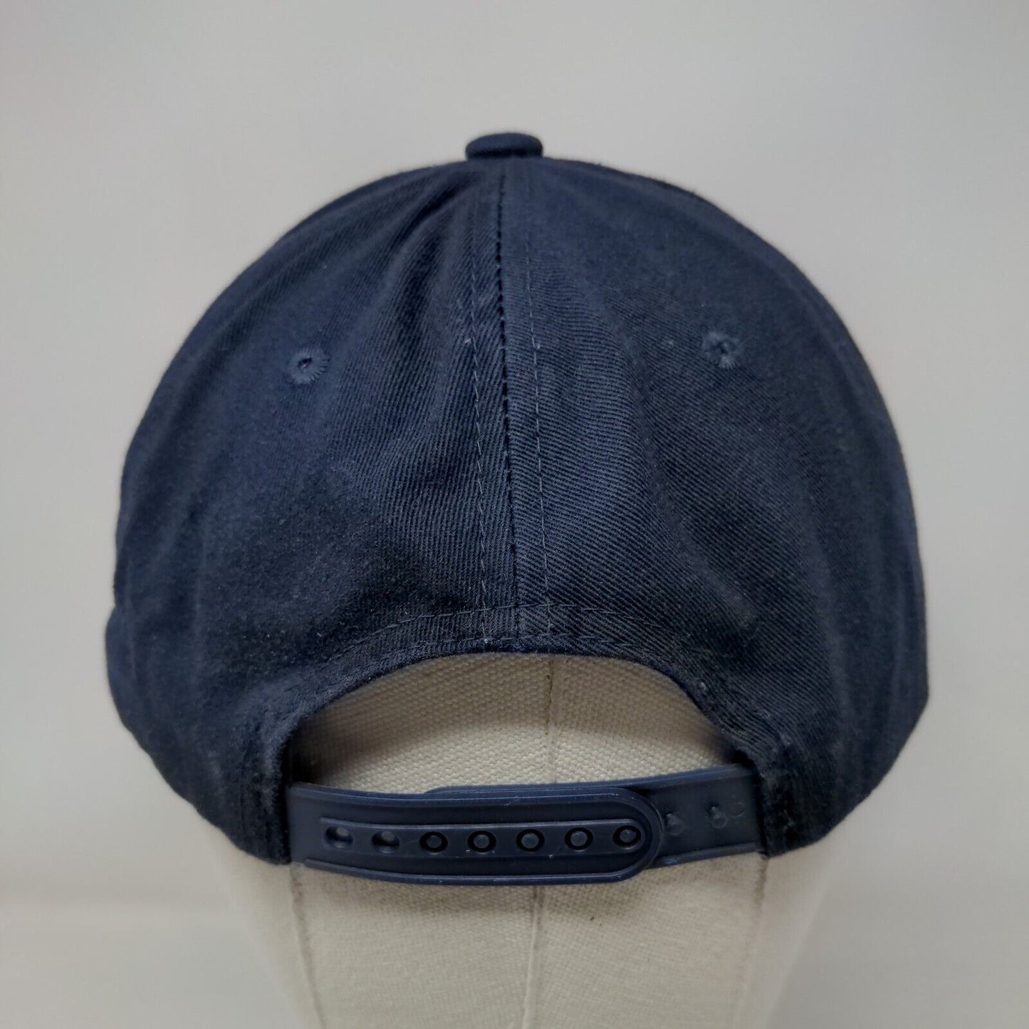 Backwoods Snapback Hat Blue One Size Embroidered 6 Panel Colorblock